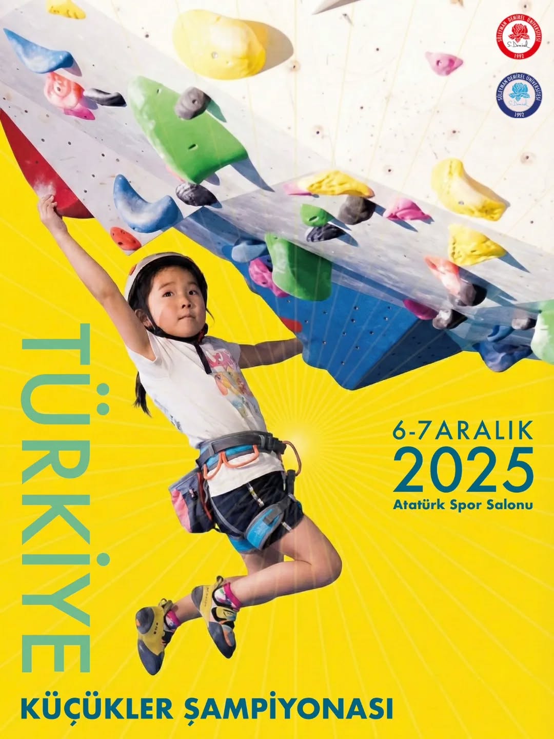 Türkiye Küçükler Tırmanış Şampiyonası Isparta’da!