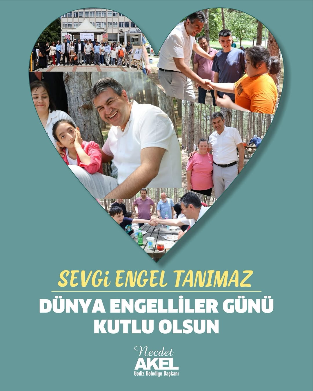 Engellerin; sevgi, dayanışma ve anlayışla aşılacağına yürekten inanıyoruz