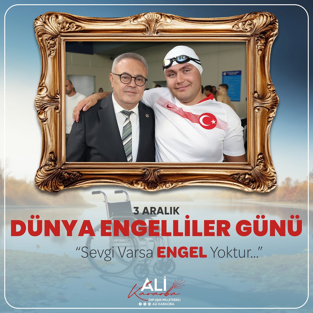 Engelli Sporcuya Destek Veren İzmir Büyükşehir Belediyesi