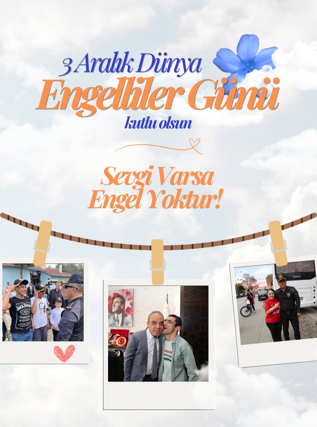 Engelliler Günü'nde Engellere Karşı Toplumsal Farkındalık