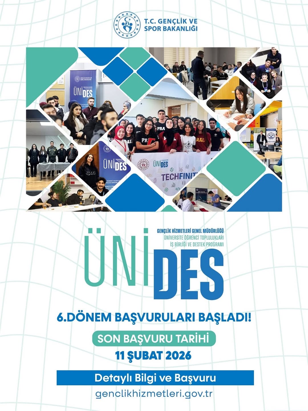 ÜNİDES 6. Dönem Başvuruları Başladı!