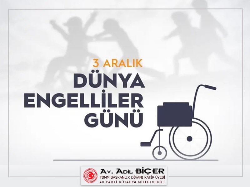 Sevgi Varsa Engel Yoktur - 3 Aralık Dünya Engelliler Günü