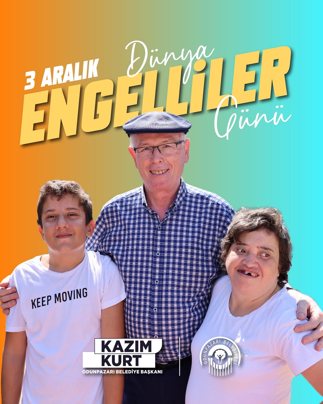 3 Aralık Dünya Engelliler Günü'nde Odunpazarı Belediyesi'nden Anlamlı Mesaj