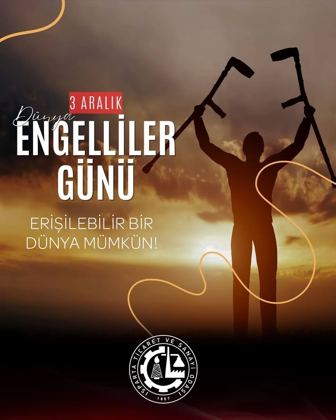 Erişilebilir Bir Dünya Mümkün! 3 Aralık Dünya Engelliler Günü