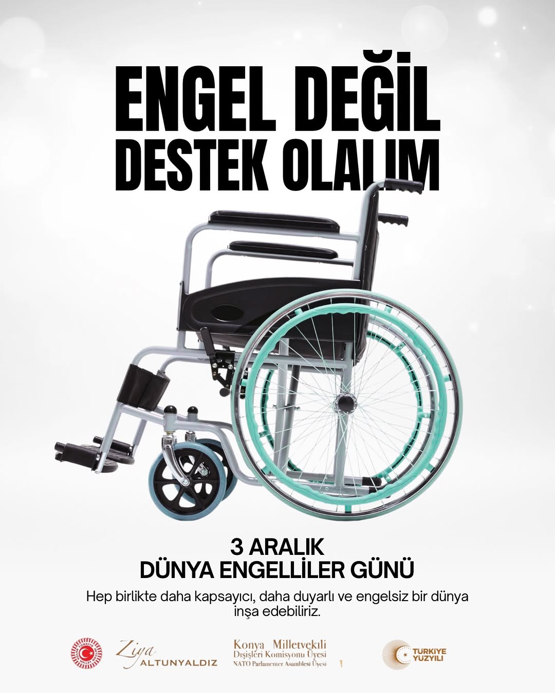 Sevgi Var, Engeller Yok: 3 Aralık Dünya Engelliler Günü