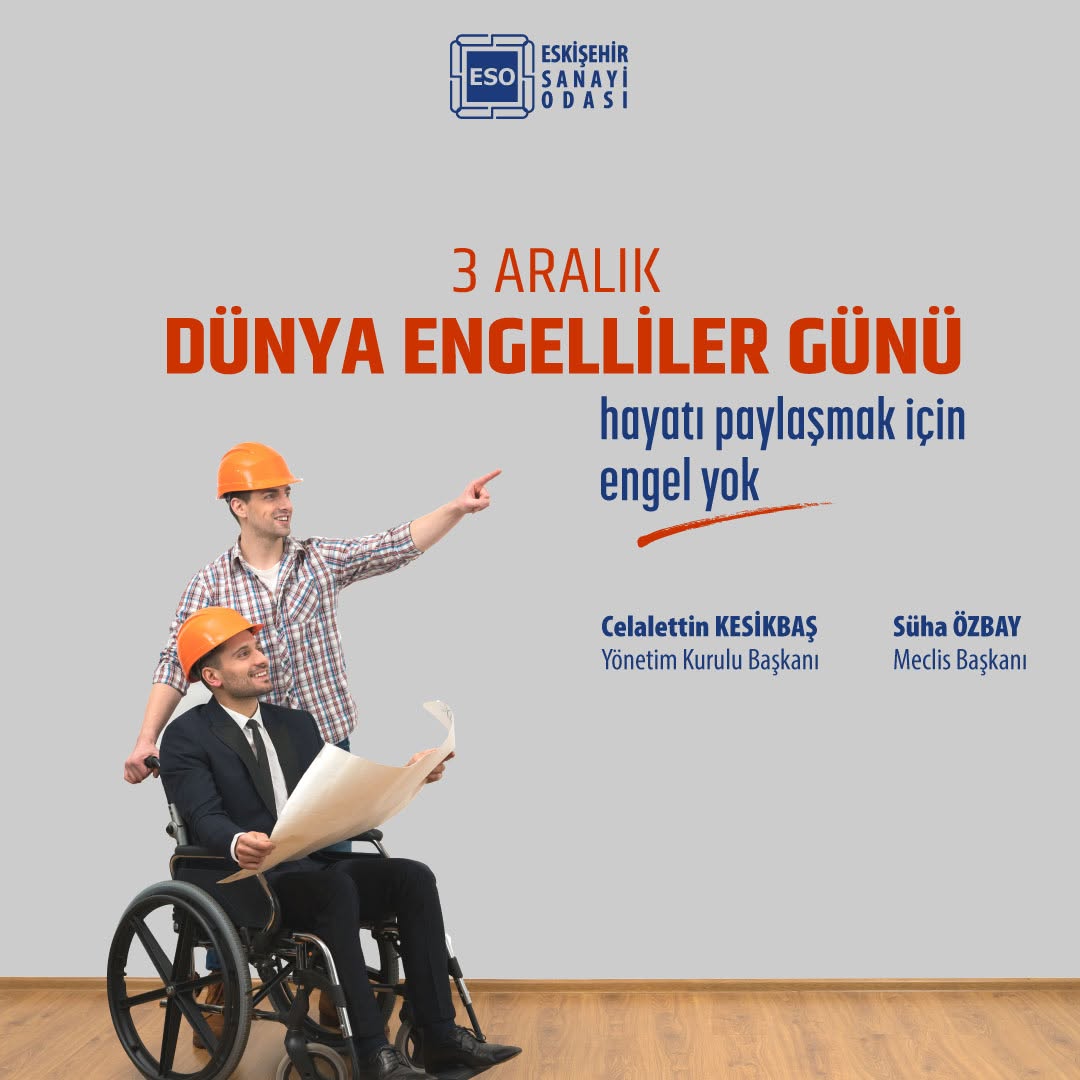 3 Aralık Dünya Engelliler Gününde Engelsiz Bir Hayat Dileği