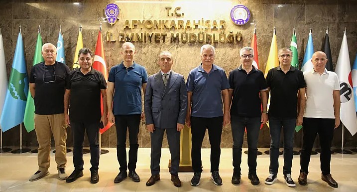 Emniyet Genel Müdürlüğü Heyetinden Afyonkarahisar İl Emniyet Müdürü Erol’a Ziyaret