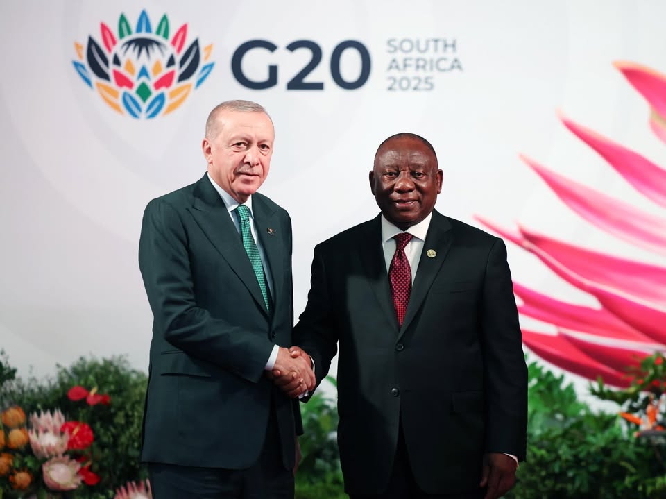 T.C. Cumhurbaşkanlığı: G20 Liderler Zirvesi Güney Afrika’da Başladı