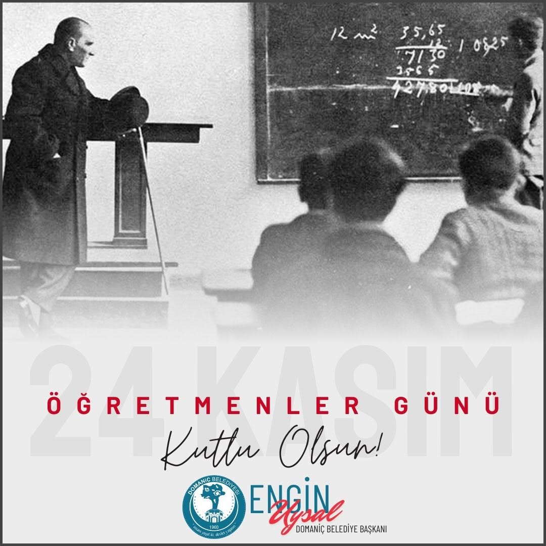 Domaniç Belediyesi'nden Öğretmenler Günü Kutlaması