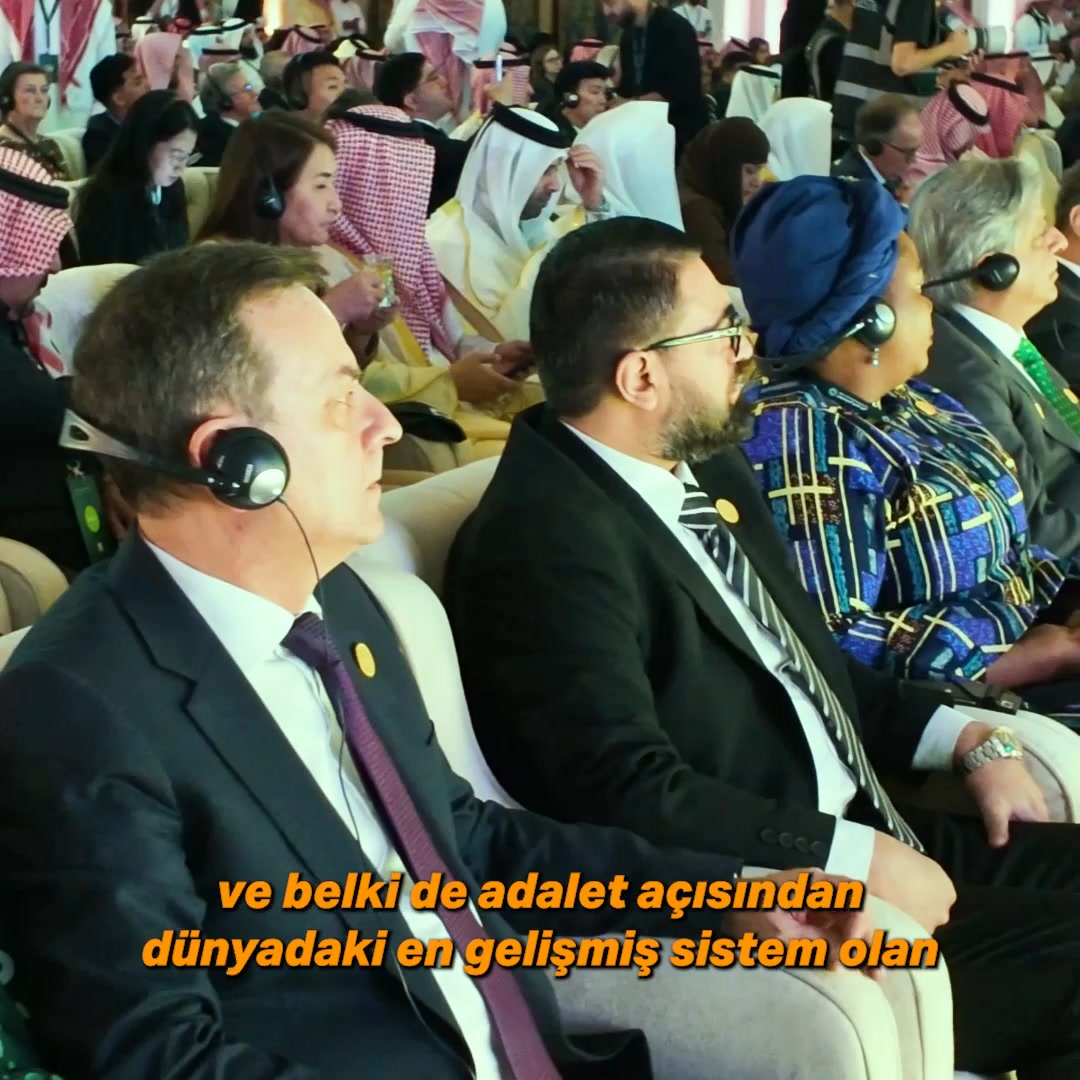 Adalet Bakanımız Sayın Yılmaz TUNÇ: Dijital Adalet Vizyonunu Dünya ile Paylaştı