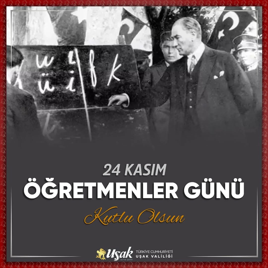 24 Kasım Öğretmenler Günü Kutlaması