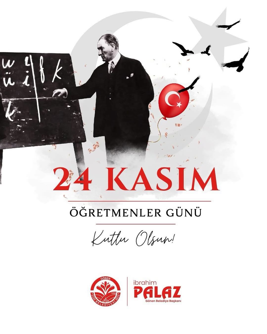 Gönen Belediyesi'nden Öğretmenler Günü Kutlaması