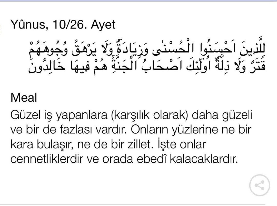 Güzel İş Yapanlara Karşılık Daha Güzel ve Bir De Fazlası Vardır