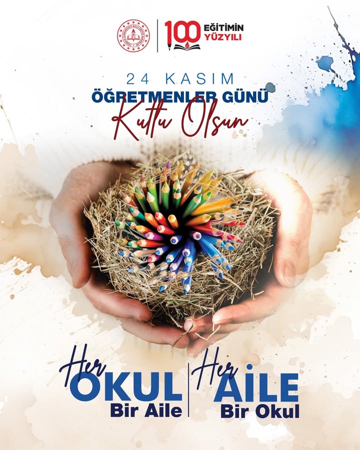 Millî Eğitim Bakanlığından 24 Kasım Öğretmenler Günü Kutlaması