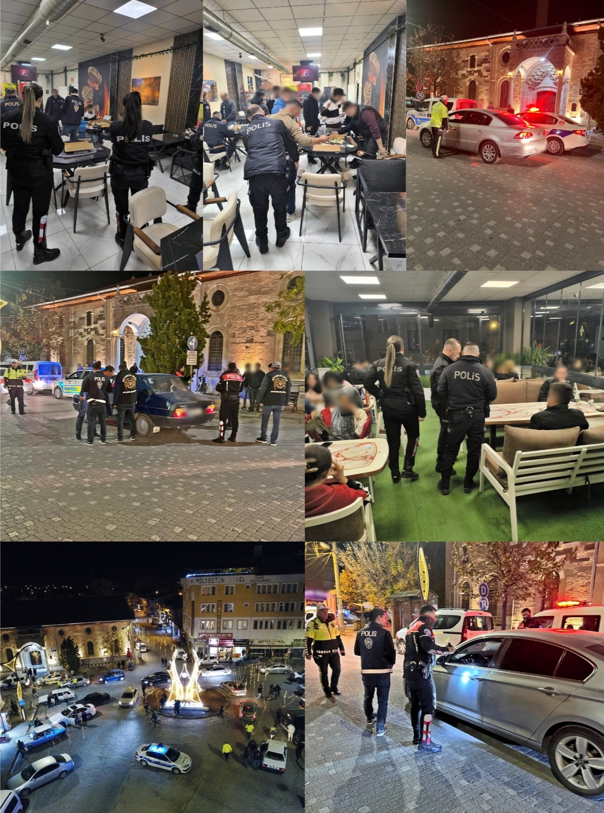 Afyonkarahisar'da Huzur Uygulaması: 562 Şahıs ve 132 Araç Kontrol Edildi