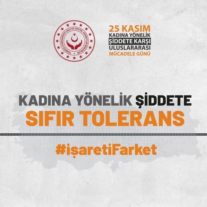 Kadına Yönelik Şiddete Sıfır Tolerans!