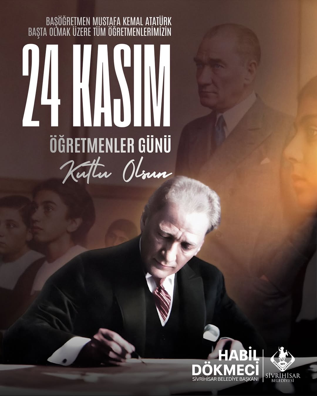 24 Kasım Öğretmenler Günü Kutlama Mesajı