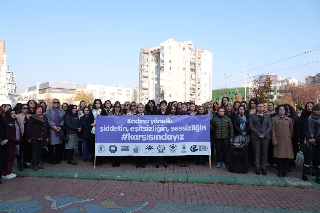 Eskişehir Kurumlarından Ortak Açıklama: Kadına Yönelik Şiddete Karşıyız