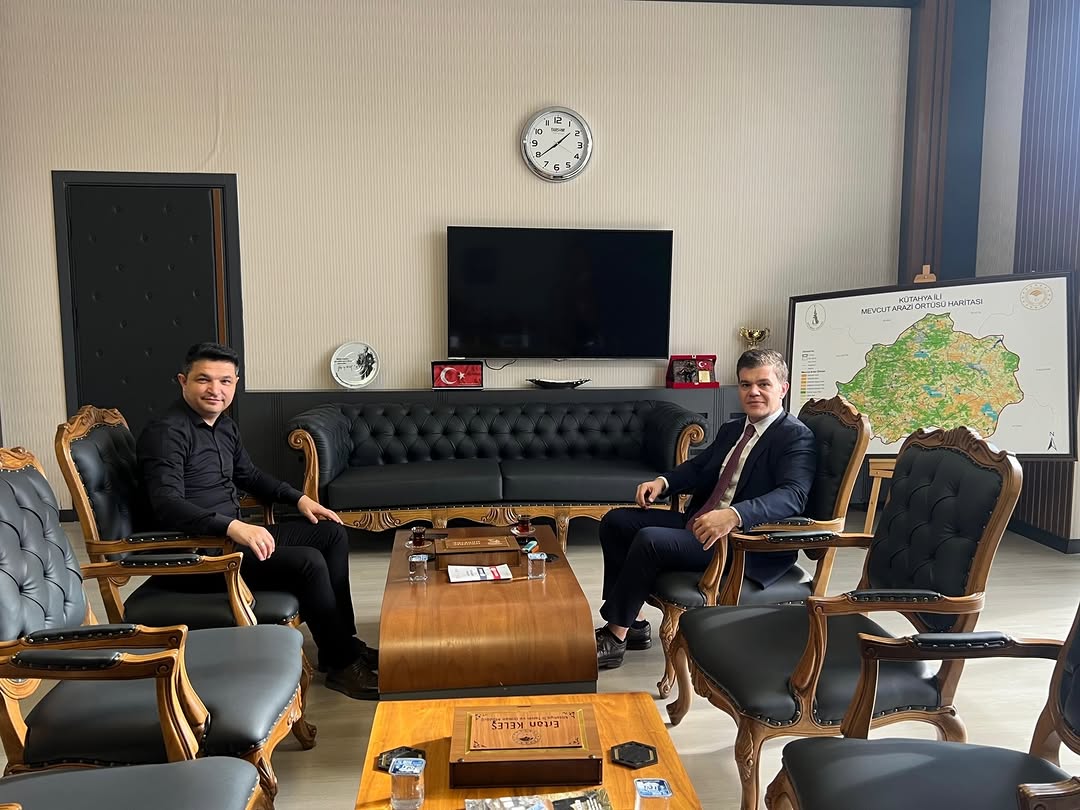 Kaymakamımız Bünyamin Karaloğlu, Kütahya İl Tarım ve Orman Müdürünü Ziyaret Etti