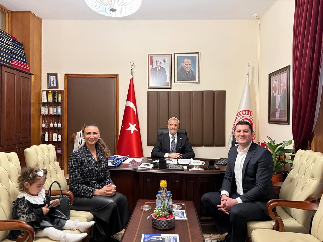 TBMM'de Hemşehrimiz Derya Nurtaç Sağlıcak ve Ailesi Konuk Oldu