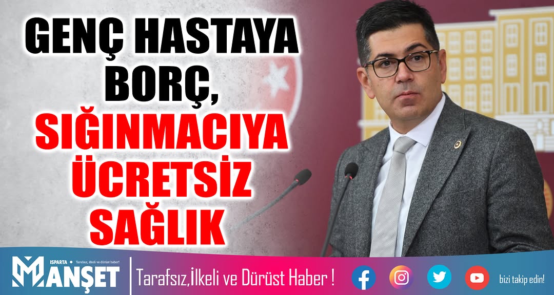 CHP Isparta Milletvekili Hikmet Yalım Halıcı'dan GSS Prim Artışı Eleştirisi