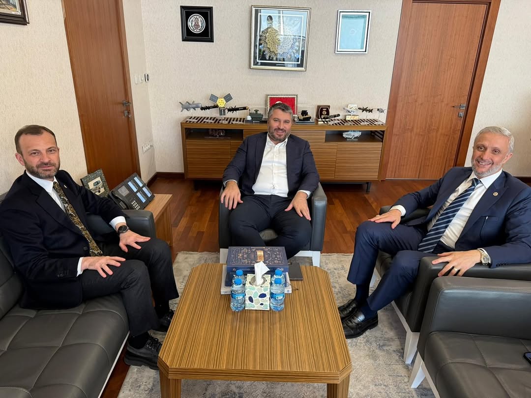 Kütahya Milletvekili Adil Biçer ve Sanayi Bakan Yardımcısı Oruç Baba İnan'ın Ziyareti