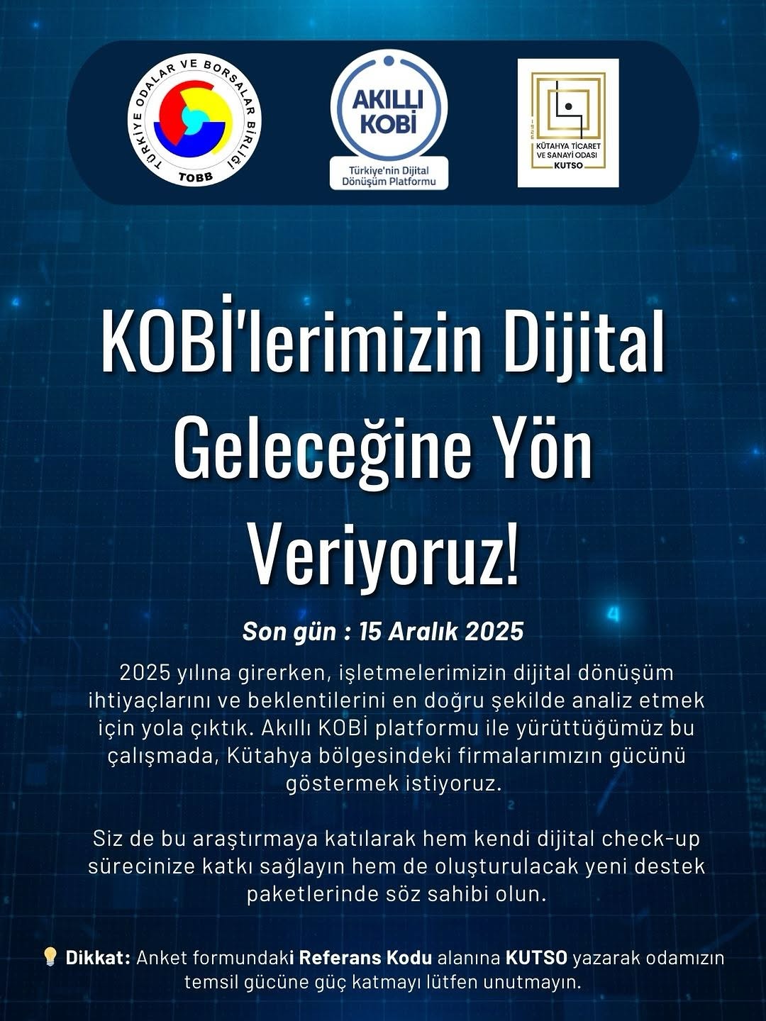KOBİ’lerin Dijital Geleceğine Yön Veren Kütahya Ticaret ve Sanayi Odası