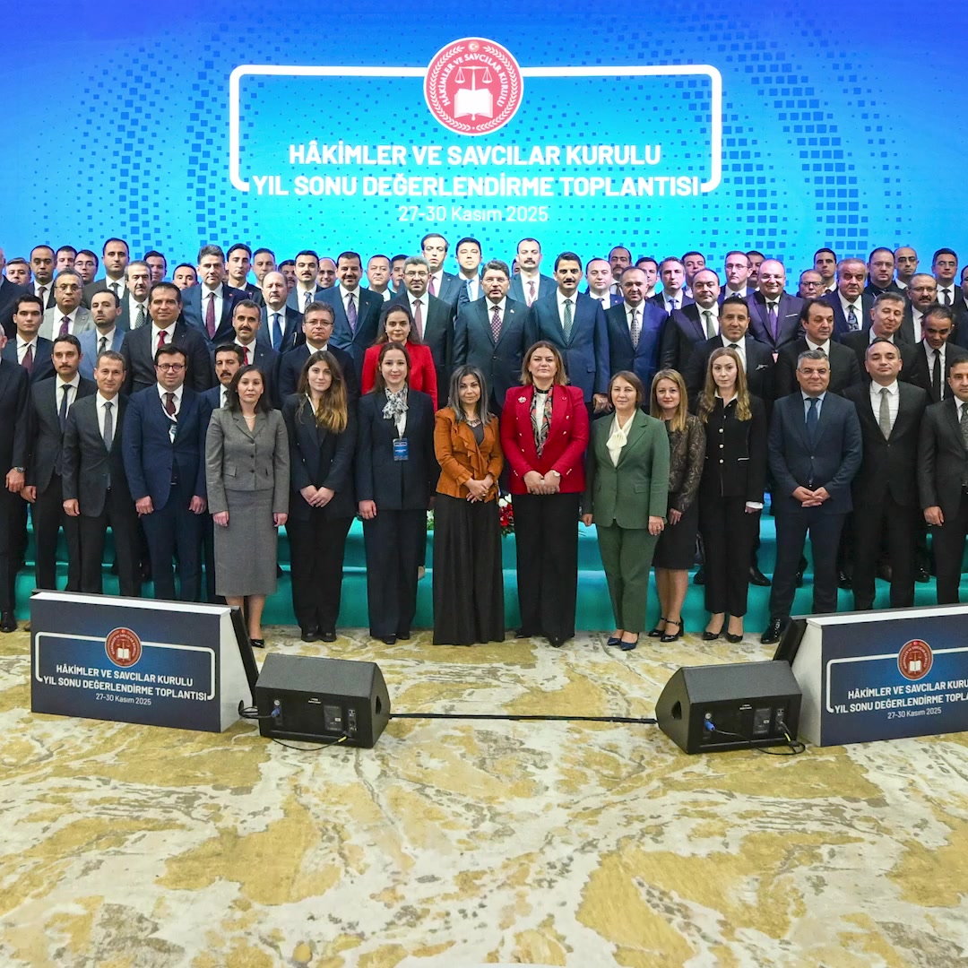 Adalet Bakanımız Sayın Yılmaz TUNÇ'un HSK Yıl Sonu Değerlendirme Toplantısı Açıklaması