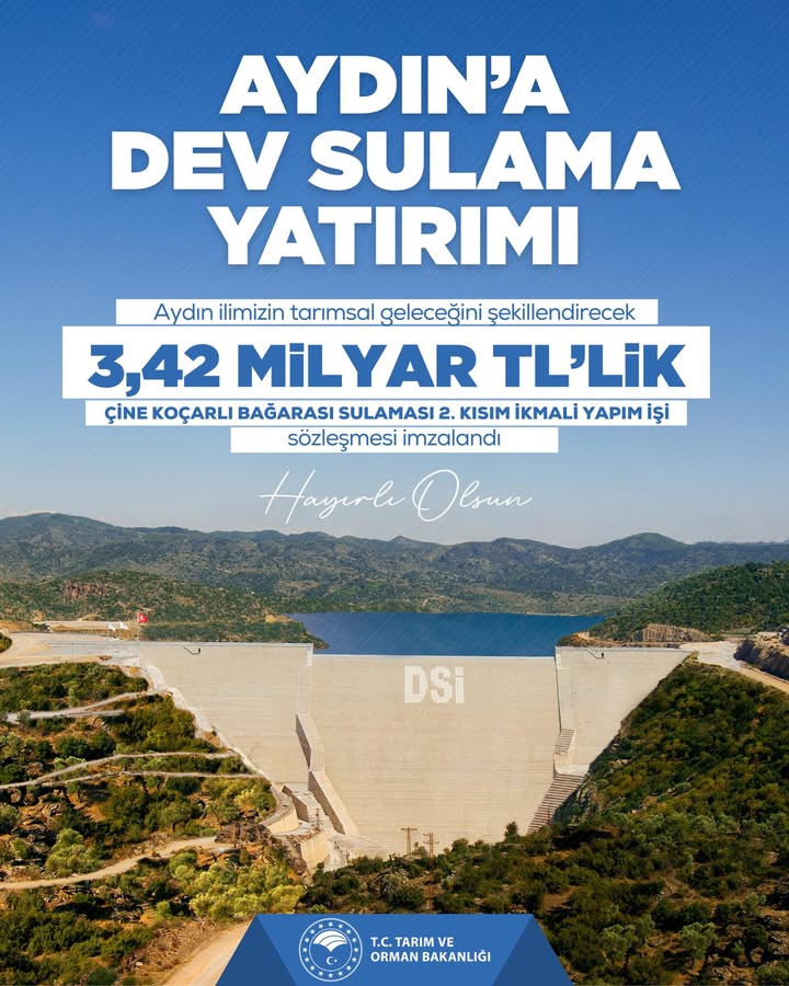 Aydın'a 3.4 Milyarlık Dev Yatırım - Detaylar ve Projeler