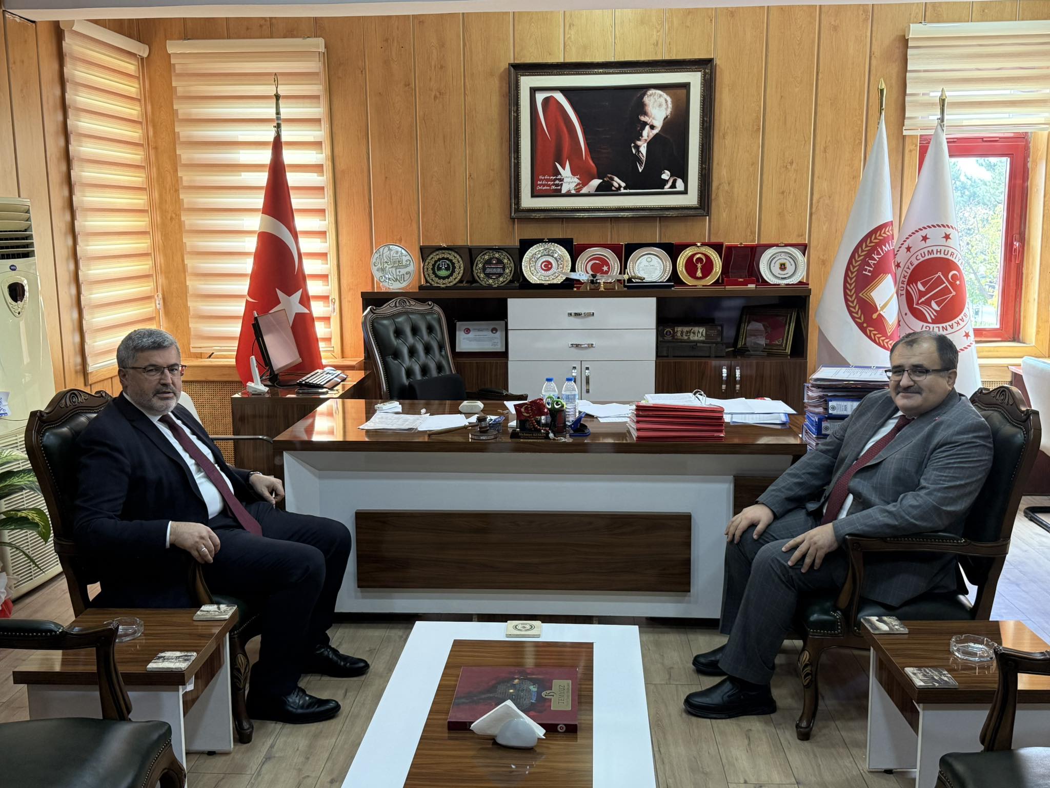 Özkaya'dan Keskin'e Ziyaret