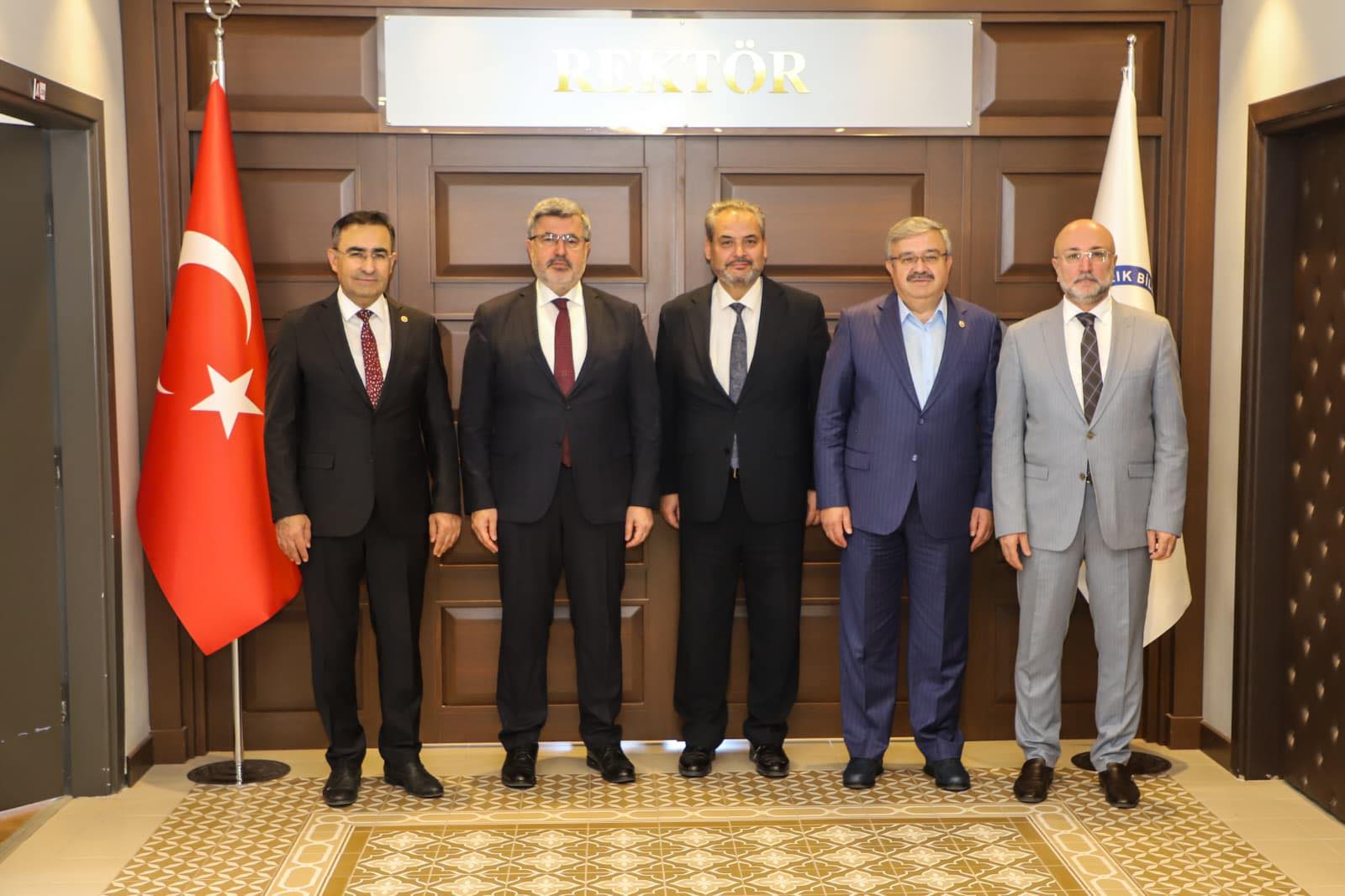 Aslan'a Milletvekilleri ve İl Başkanı'ndan Tebrik Ziyareti 