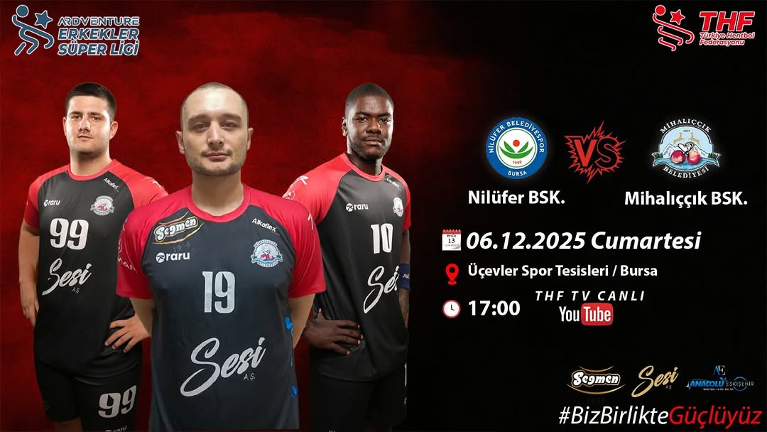 Mihalıççık Belediyesi Hentbol Takımı Deplasmanda Nilüfer BSK İle Mücadele Edecek