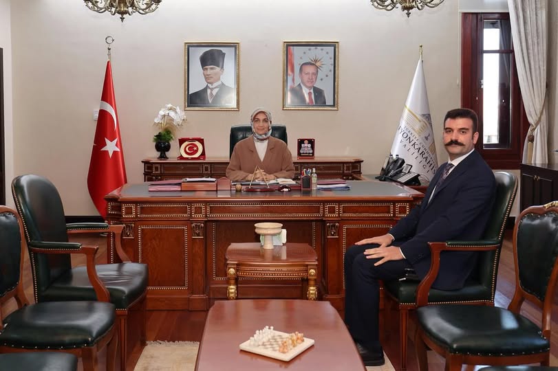 Afyonkarahisar Valisi Yiğitbaşı'ndan Sandıklı Kaymakamı Yosunkaya'ya Hoş Geldin Ziyareti