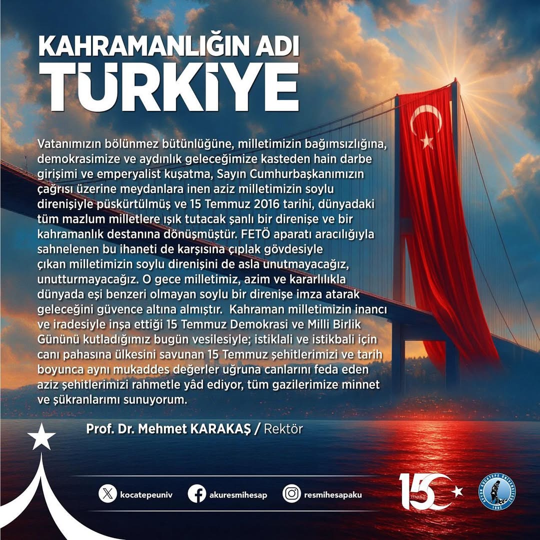Afyon Kocatepe Üniversitesi'nde Yeni Dönem Hedefleri ve Projeler