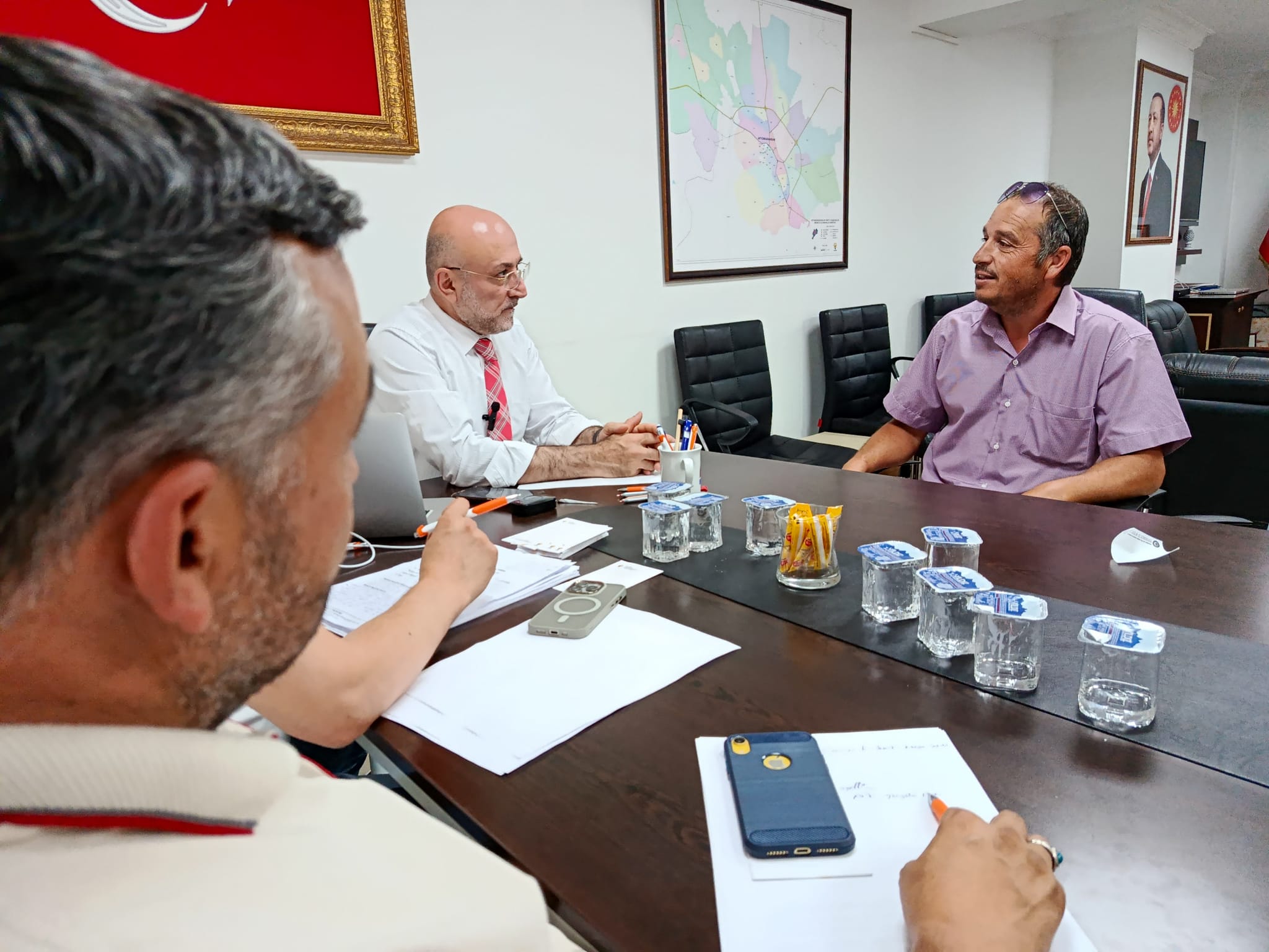 AK PARTİLİ ŞAHİN "BİZİM SİYASETİMİZ SAMİMİYET ÜZERİNE KURULU"