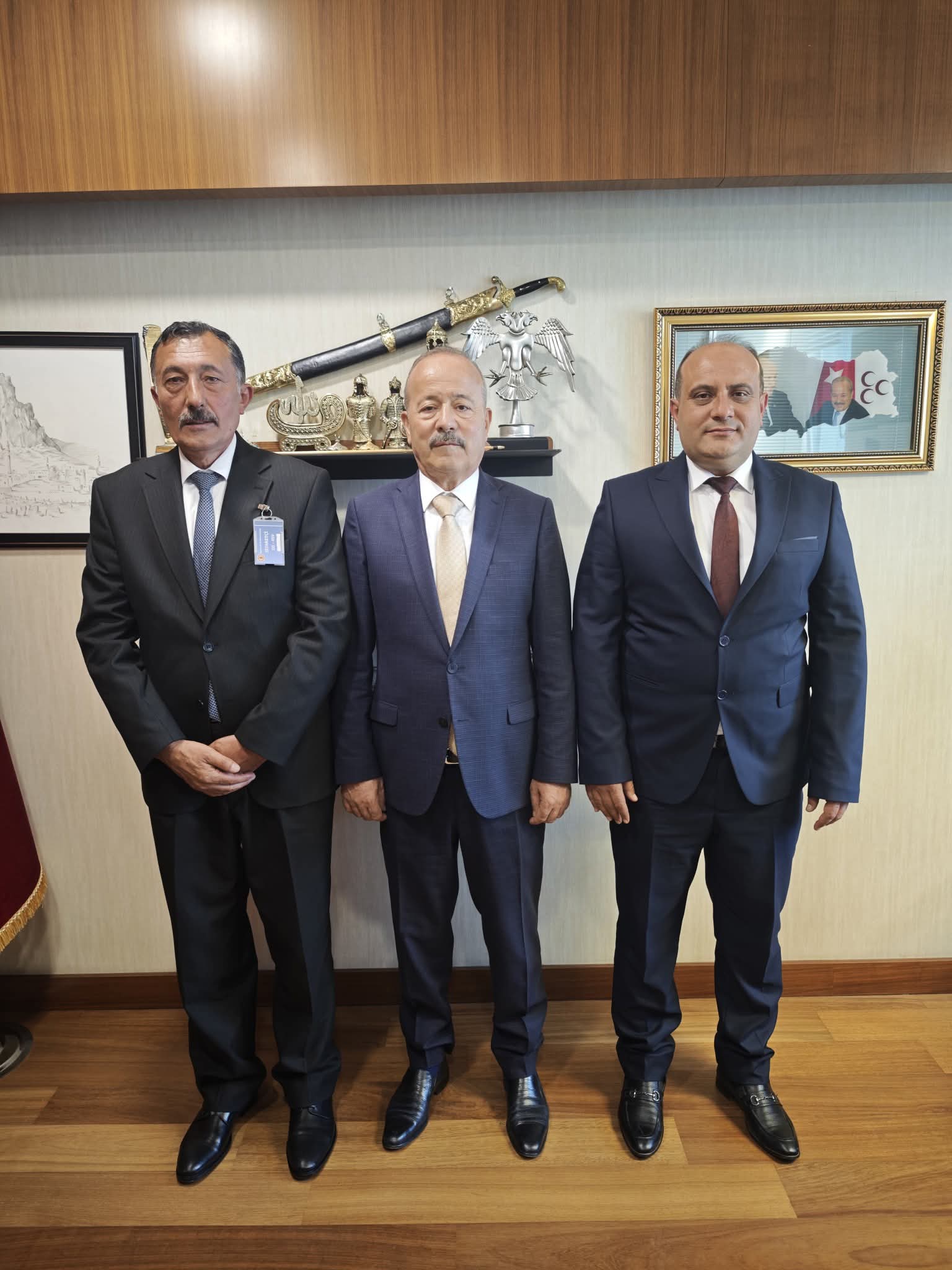 Dişli ve Özburun Belediye Başkanlarından Cumhurbaşkanı Erdoğan ve Milletvekili Taytak’a Teşekkür