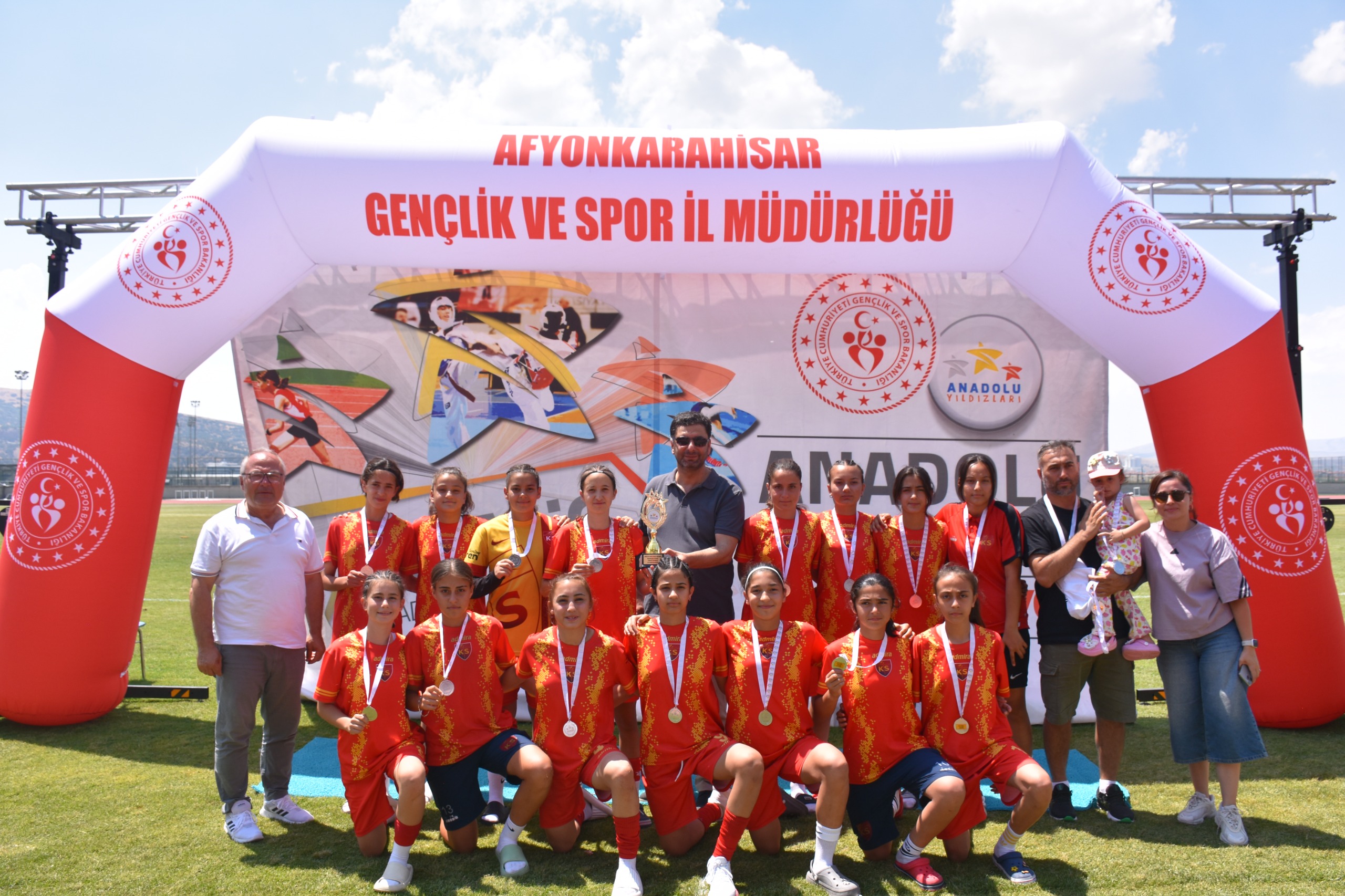 Anadolu Yıldızlar Ligi Futbol Türkiye Birinciliği Afyonkarahisar’da Tamamlandı