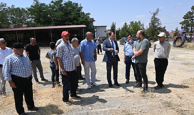 Kaymakam Türker, Pınarkaya Köyü'nde Yeni Kamp Alanını İnceledi