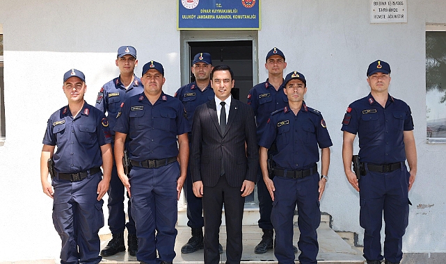 Kaymakam Hasan Uğuz, Uluköy Jandarma Karakolunu Ziyaret Etti