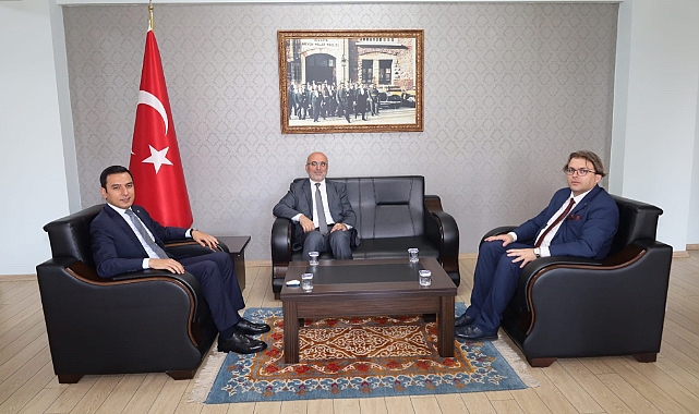 İl Müftüsü Lütfü İmamoğlu'ndan Kaymakam Hasan Uğuz'a Ziyaret