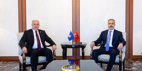 Bakan Hakan Fidan, Kosova'nın Bölgesel Kalkınma Bakanı Fikrim Damka'yı Kabul Etti