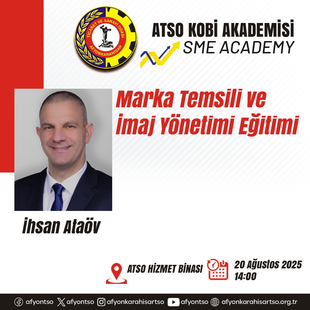 ATSO Kobi Akademisi'nden Profesyonel İmaj Yönetimi Eğitimi