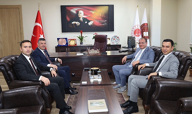 Kaymakam Hasan Uğuz, Bolvadin'de Kurumlarla İş Birliği Görüşmeleri Yaptı