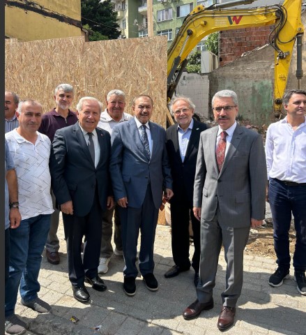 Prof. Dr. Veysel Eroğlu, Üsküdar'da Şuhut Vakfı İş Merkezinin Temelini Attı