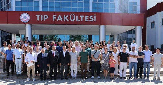 AFSÜ Kurucu Rektörü Prof. Dr. Nurullah Okumuş'a Veda Yemeği Düzenlendi