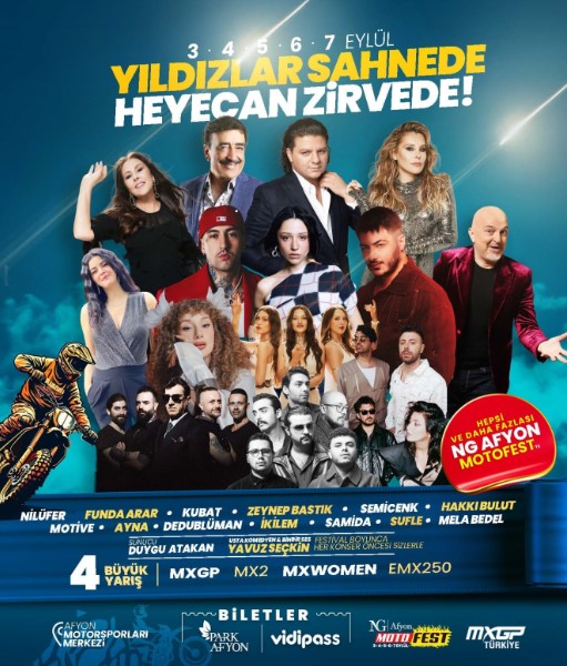 NG Afyon Motofest 2025: Müzik, Spor ve Eğlencenin Buluşma Noktası