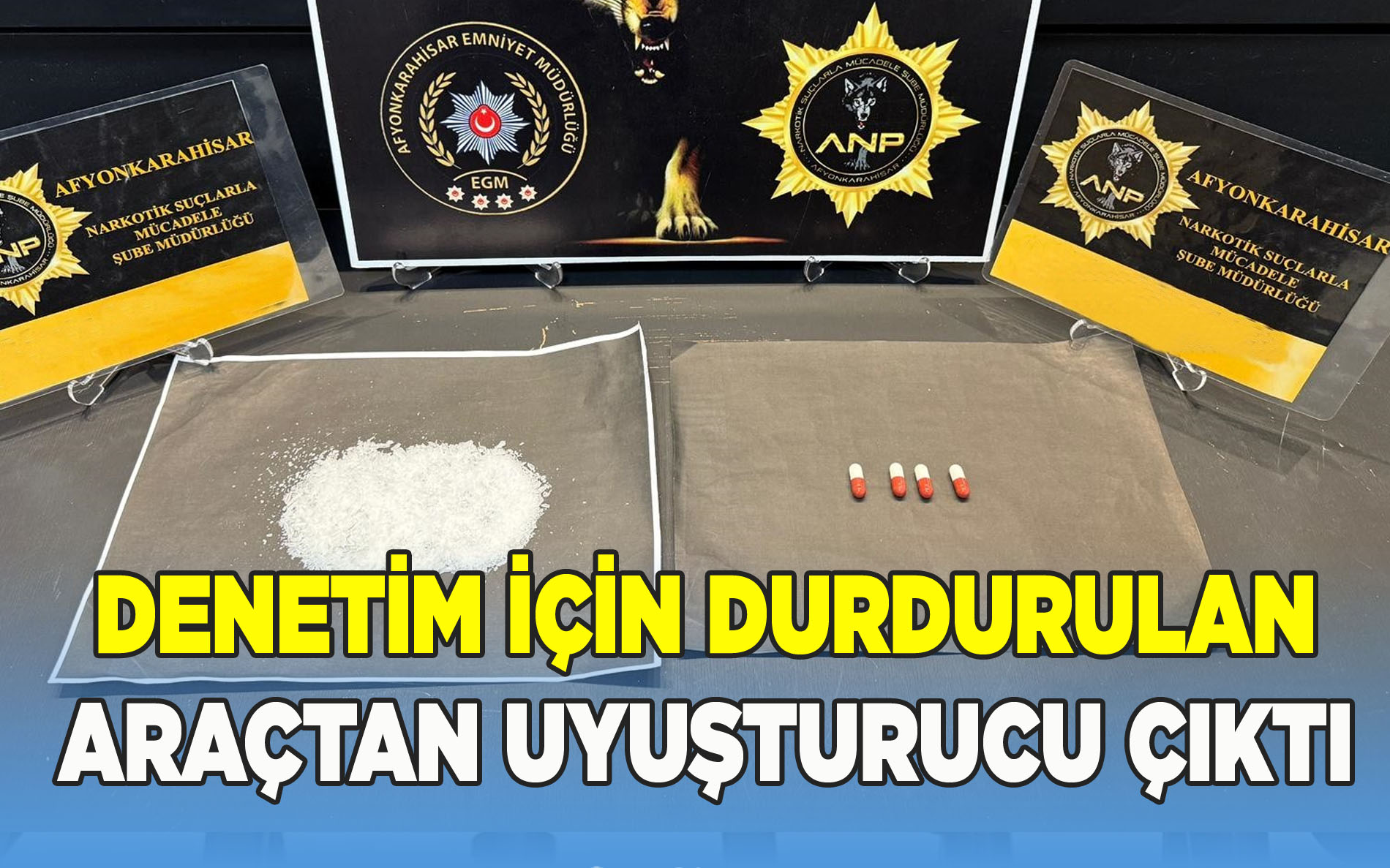 Bolvadin'de Uyuşturucu Operasyonu: İki Şahıs Tutuklandı