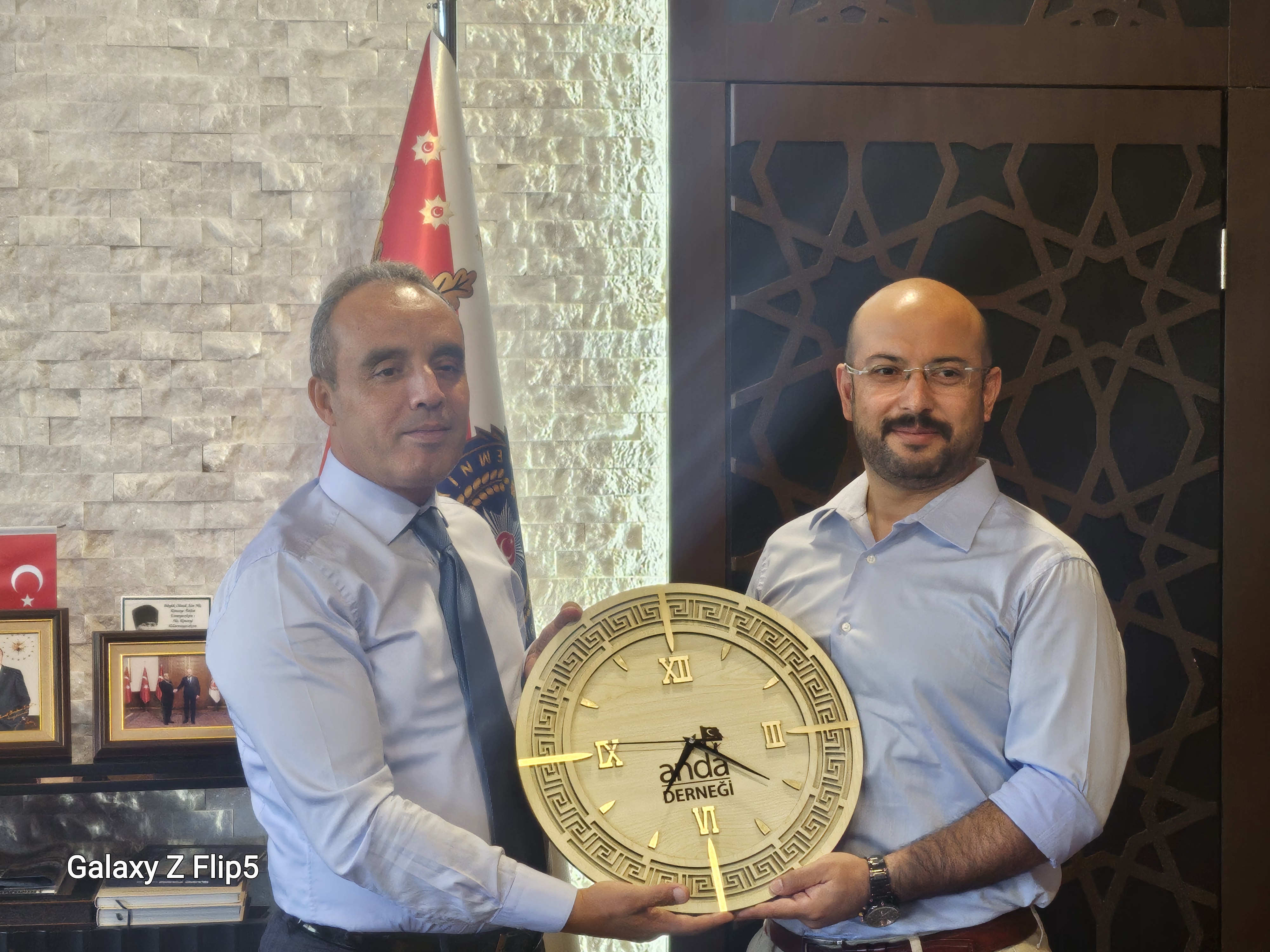 Anda Arama Kurtarma Derneği, İl Emniyet Müdürü Ahmet Birtan'ı Ziyaret Etti