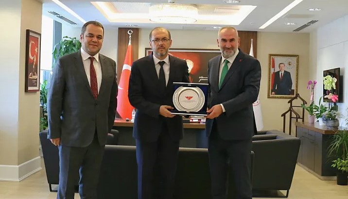 Afyon Gazeteciler Cemiyeti Başkanı Ankara'da Ziyaretlerde Bulundu