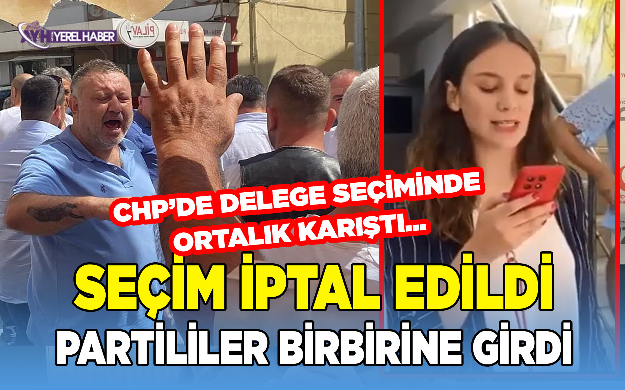 CHP Afyonkarahisar Merkez İlçe Başkanlığı'nda Delege Seçimi İptal Edildi